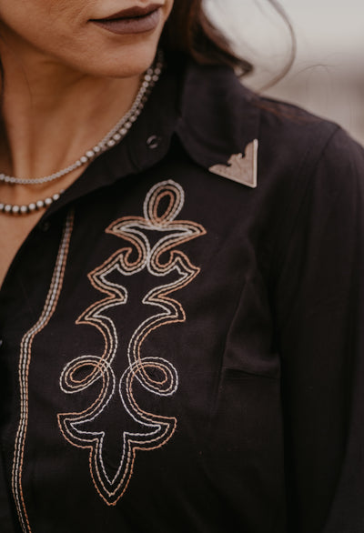 Beaumont Pearl Snap Top