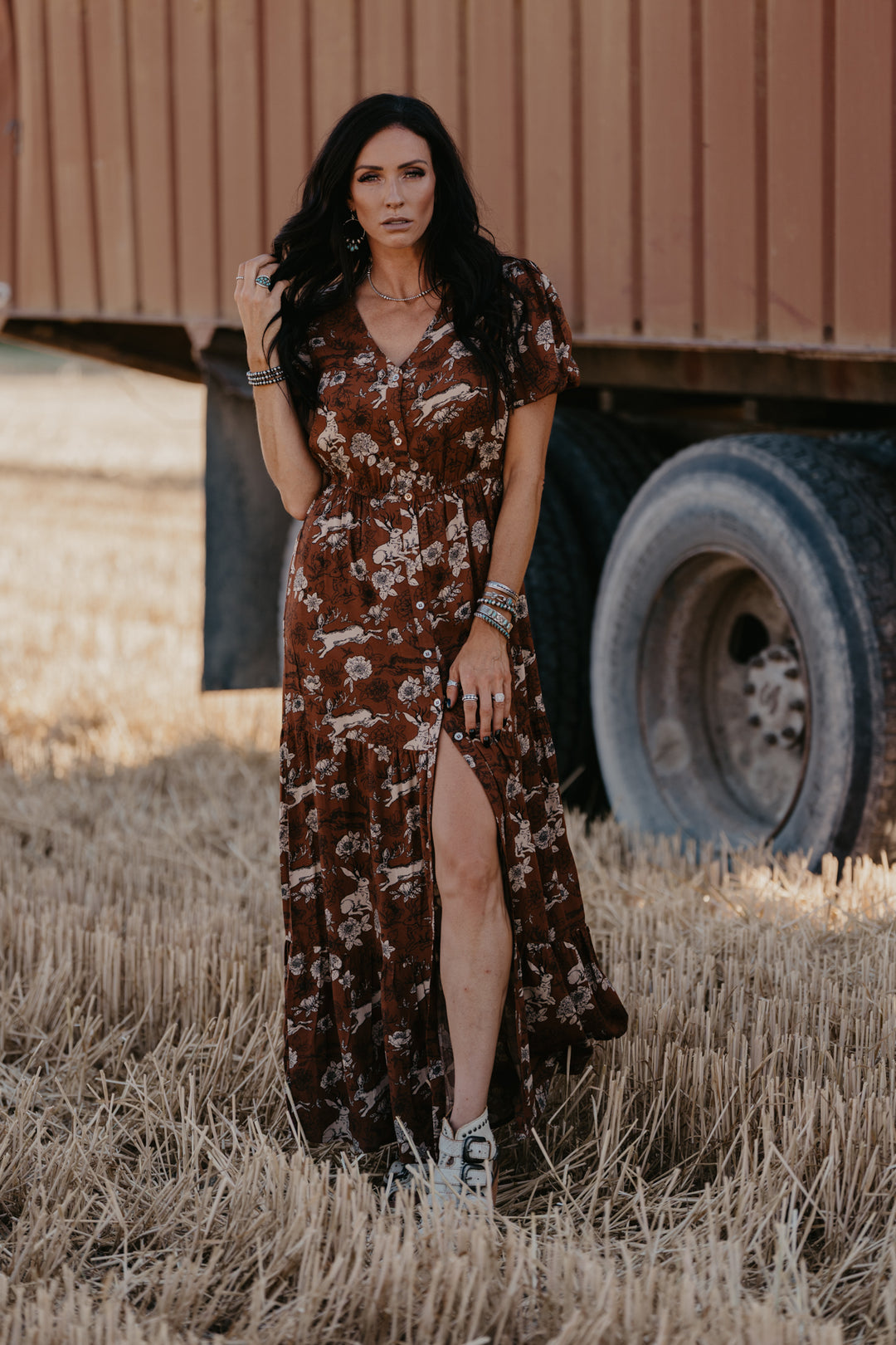 Wild Jackalope Dress – Triangle T Boutique