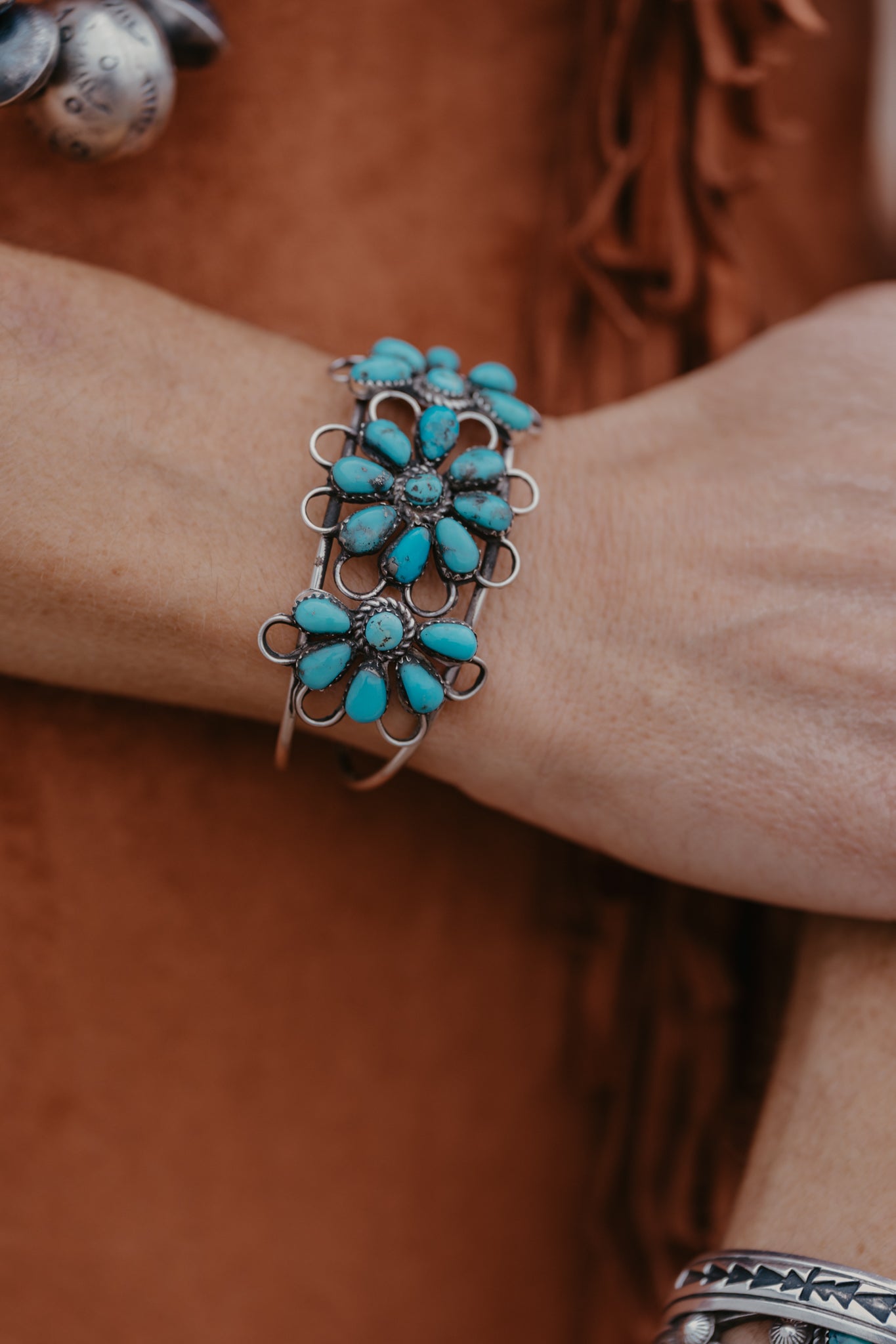 Atlas Turquoise Cuff