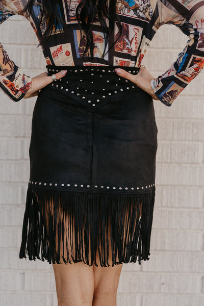 Widow Maker Fringe Skirt