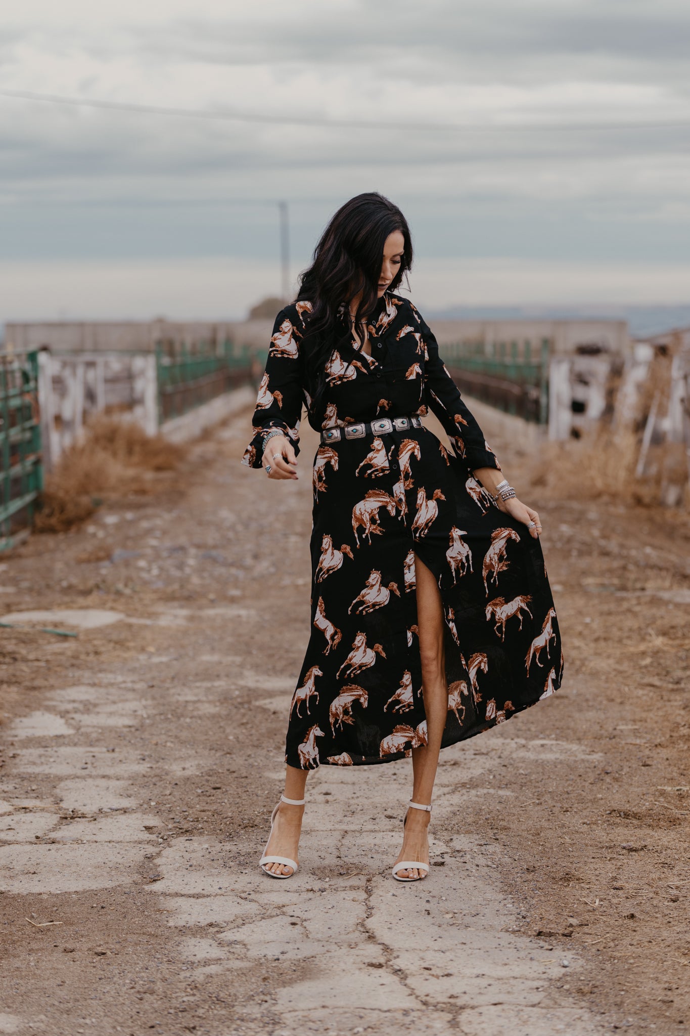 The Vaquera Dress - Black