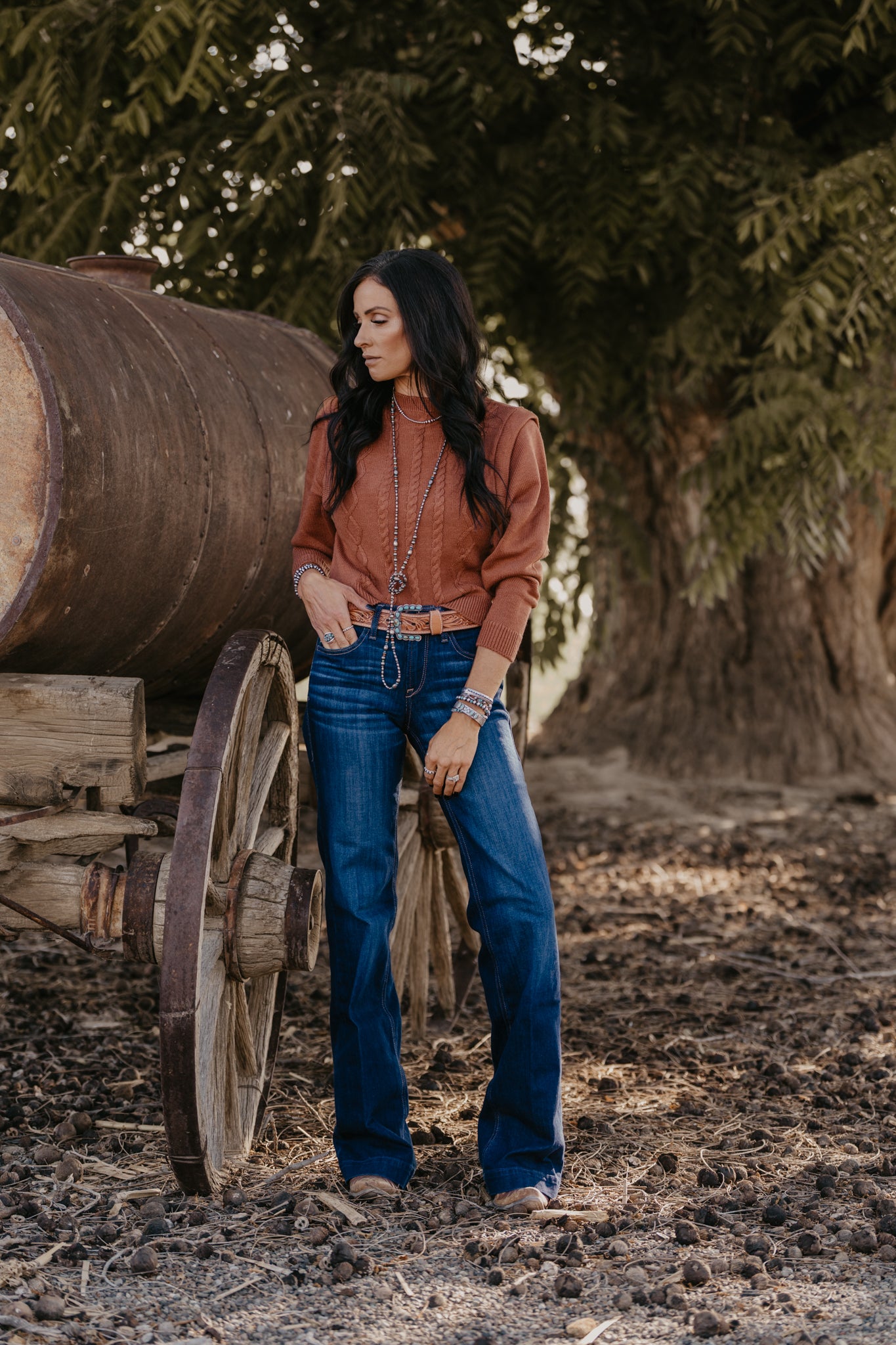 Benke Cable Knit Sweater