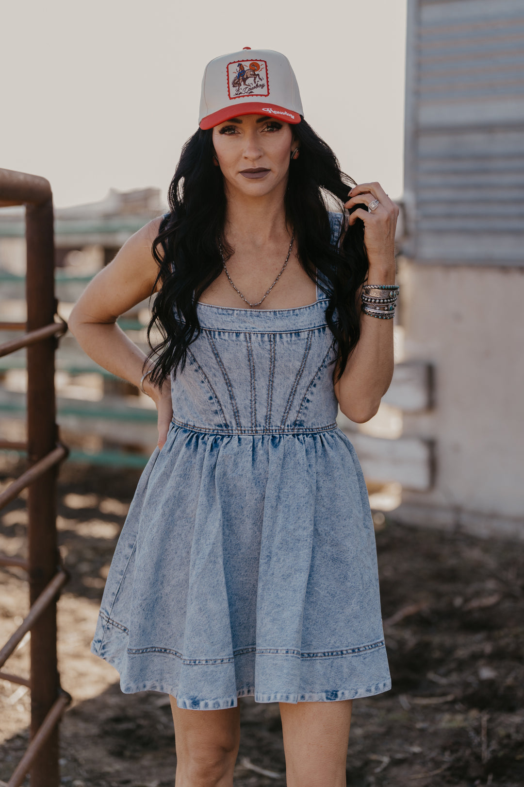 Michelle Denim Dress