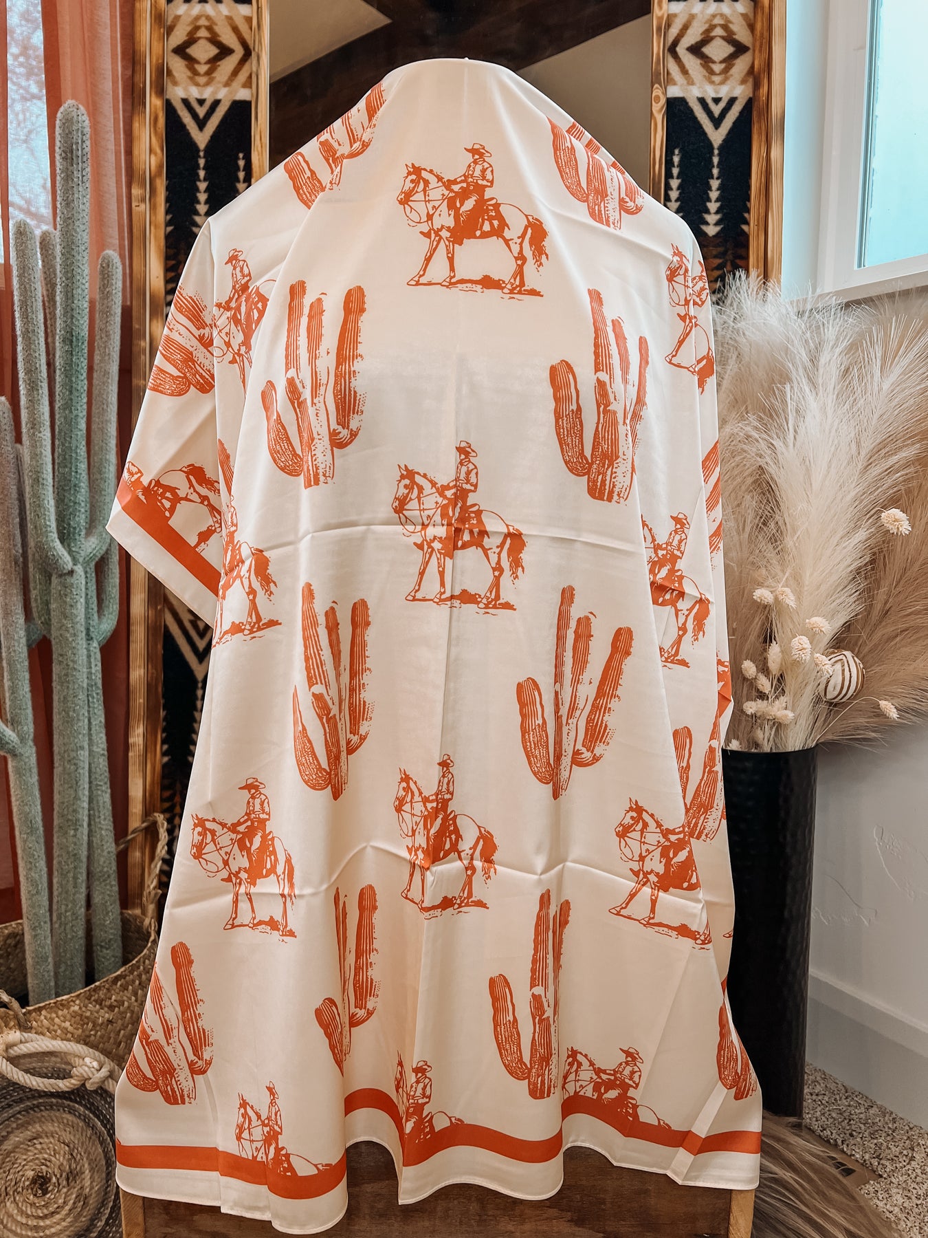 Large Wild Rags - Saguaro Cowboy – Triangle T Boutique
