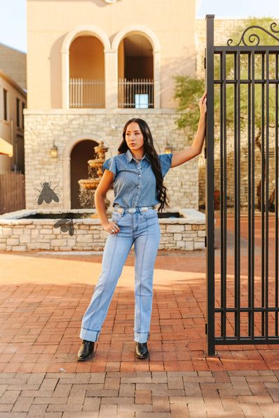 Line Drive Jeans - Light Wash