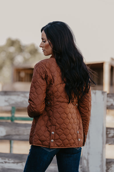 Creede Quilted Jacket - Copper