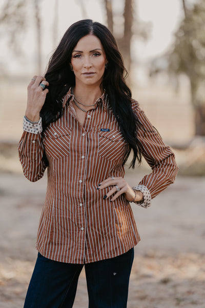 Ridley Pearl Snap Top