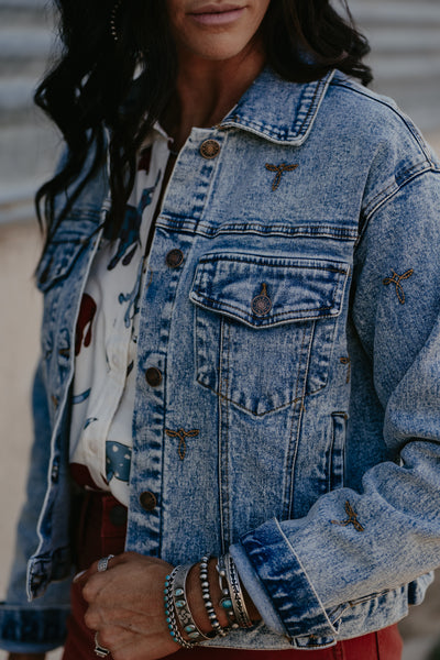 Denim Stitch Jacket