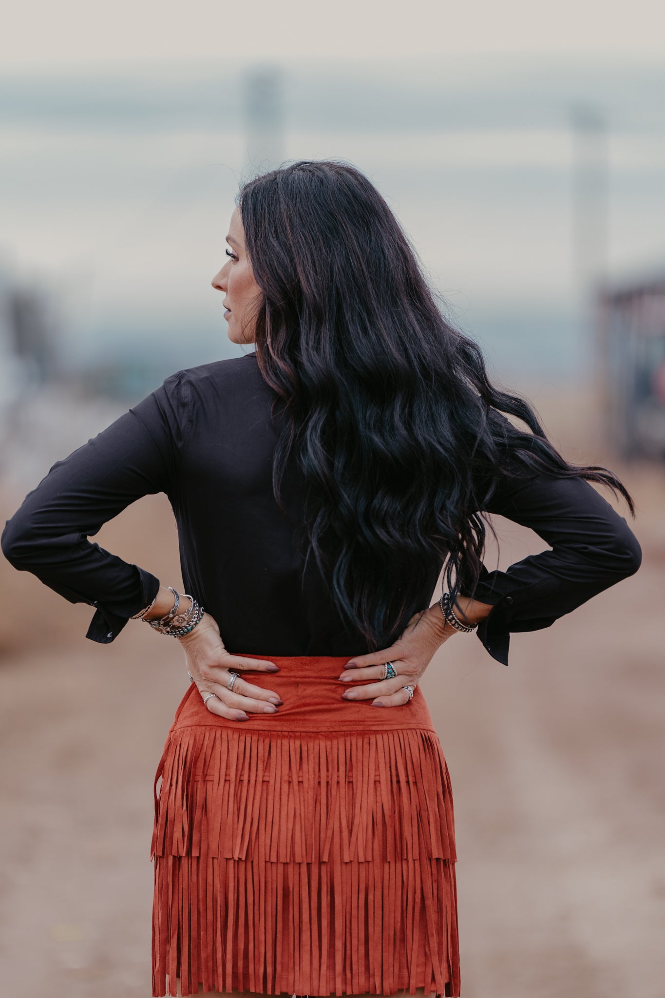 Beaumont Pearl Snap Top