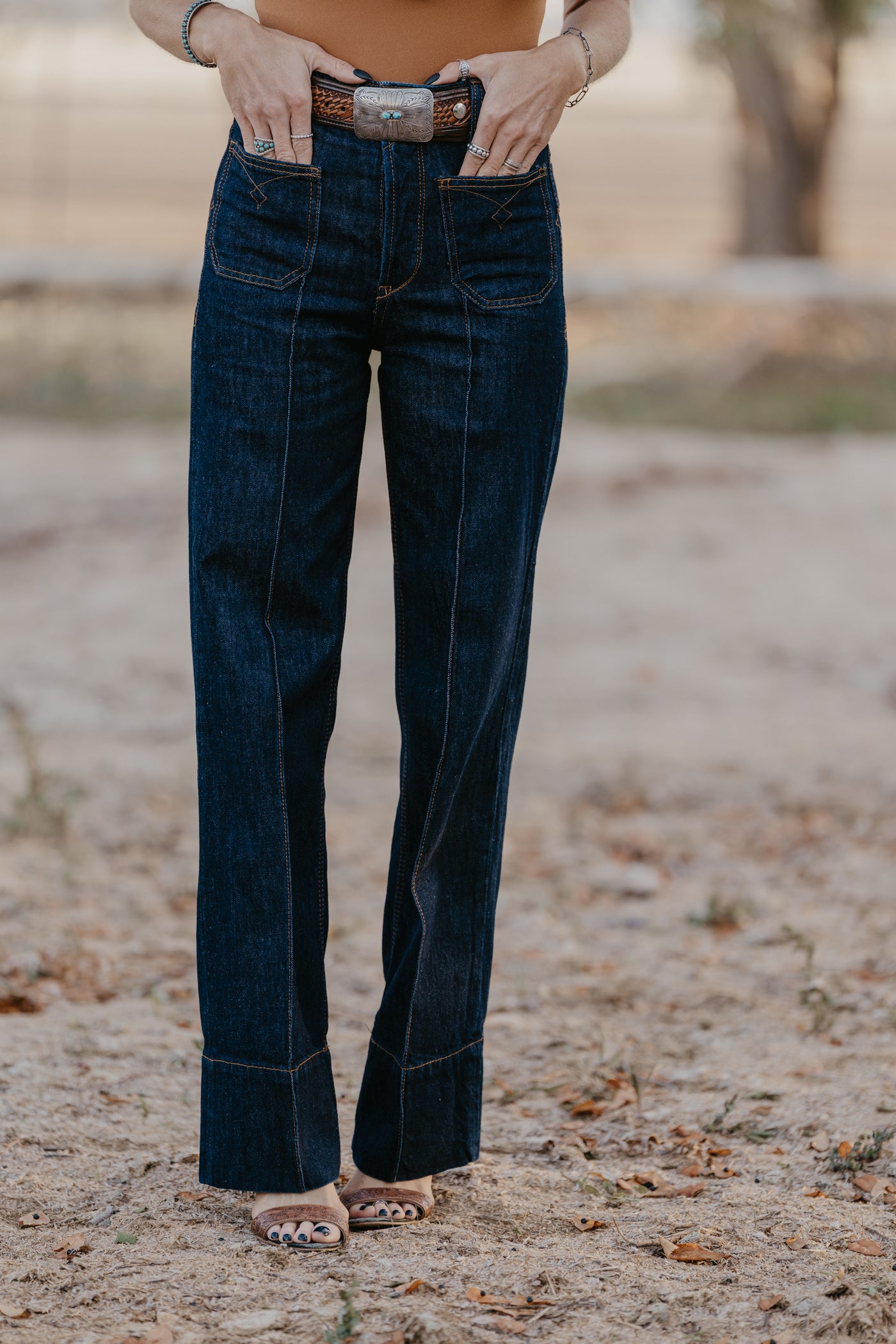 Pecos Wide Leg Tomboy Jeans