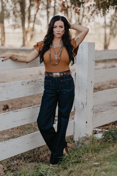 The Jennings Body Suit - Caramel