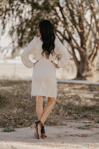 Holly Sweater Dress - Off White
