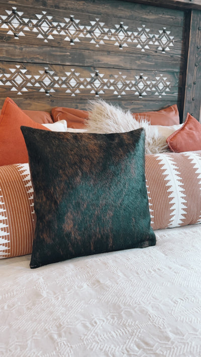 Cowhide Pillow Cover - Opt. 5