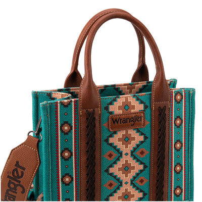 Small Sedona Tote by Wrangler - Turquoise