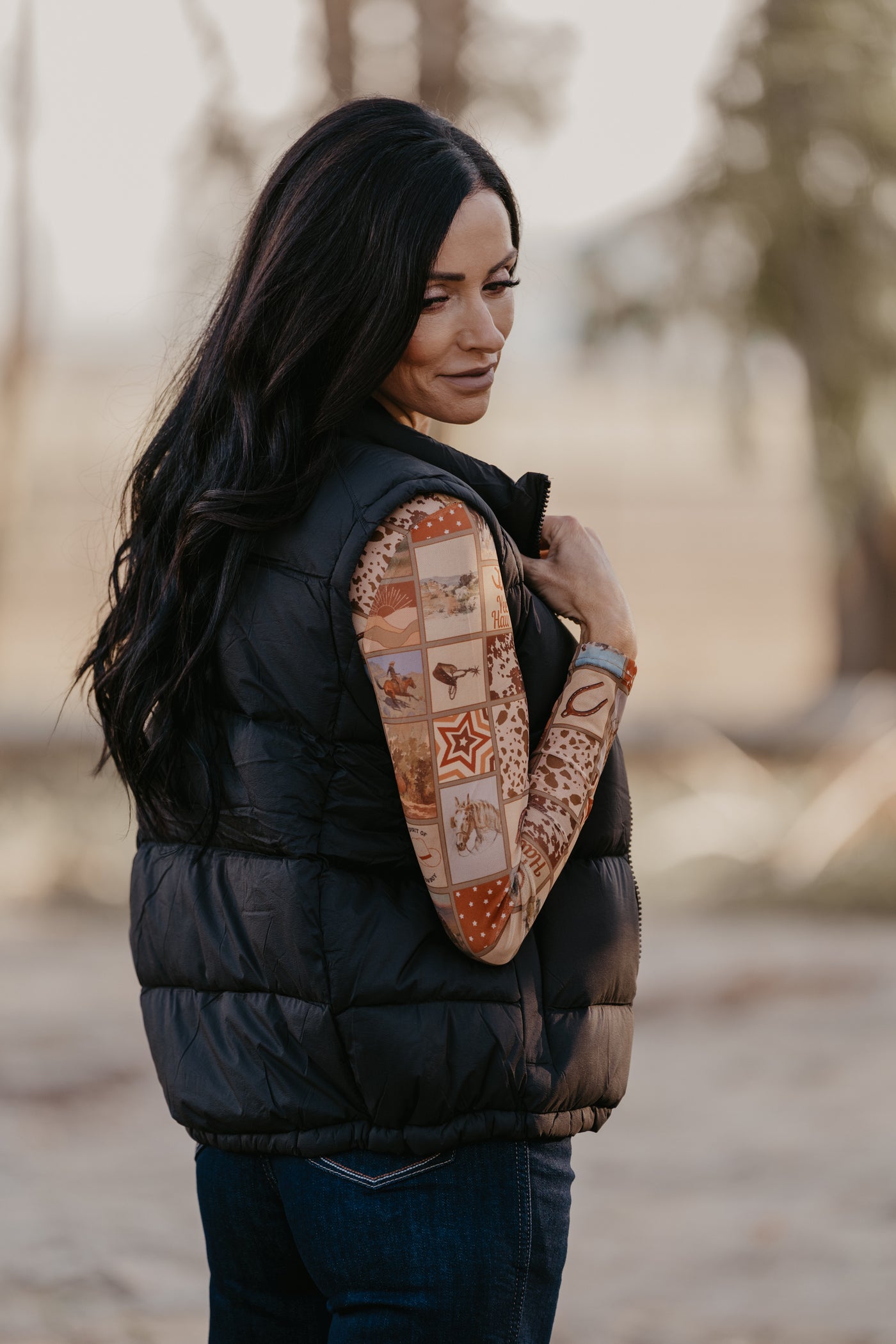 Denzel Puffer Vest by Ariat - Black