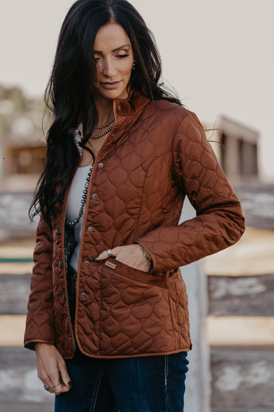 Creede Quilted Jacket - Copper