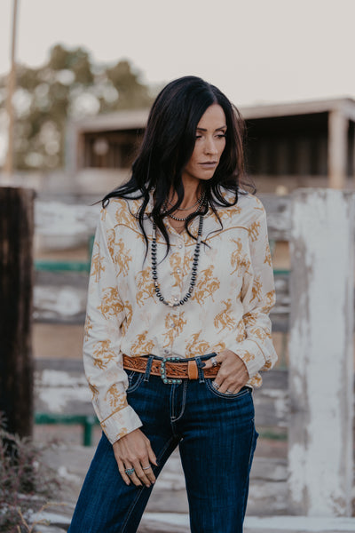 Dutton Horse Blouse