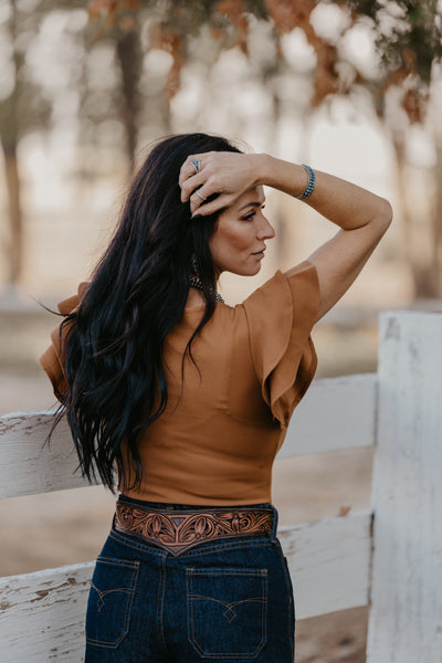 The Jennings Body Suit - Caramel