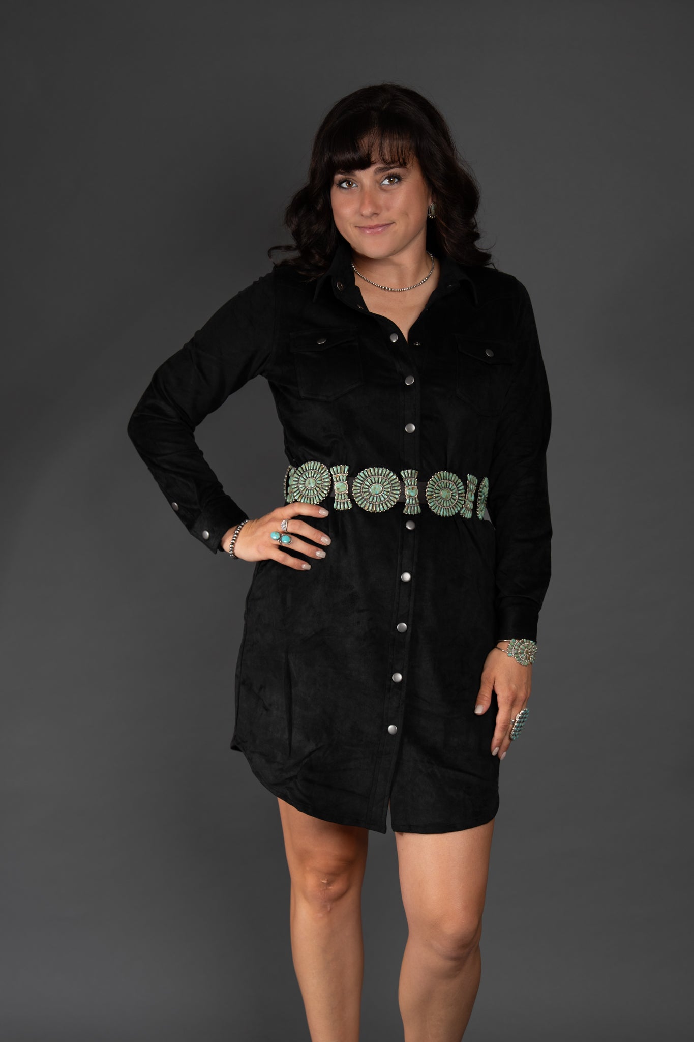 The Riggins Tunic - Black