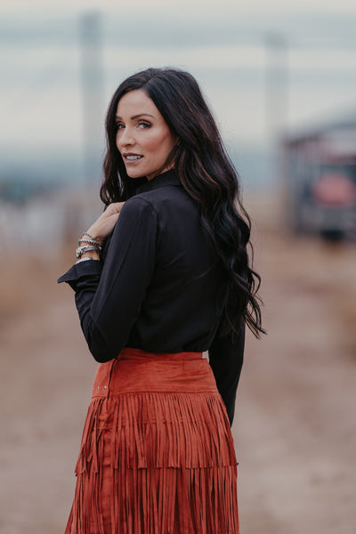 Beaumont Pearl Snap Top