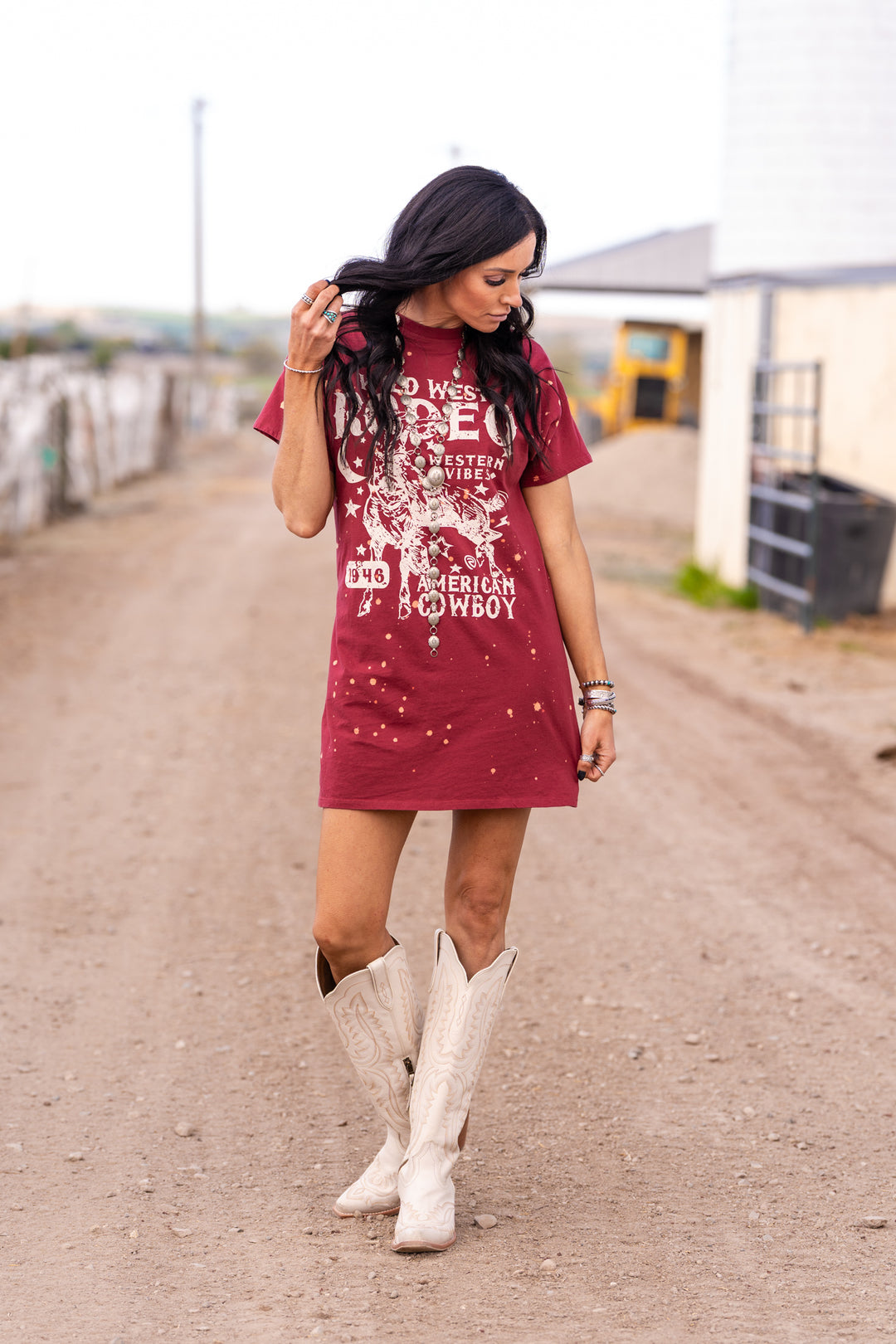 American Cowboy T-Shirt Dress – Triangle T Boutique