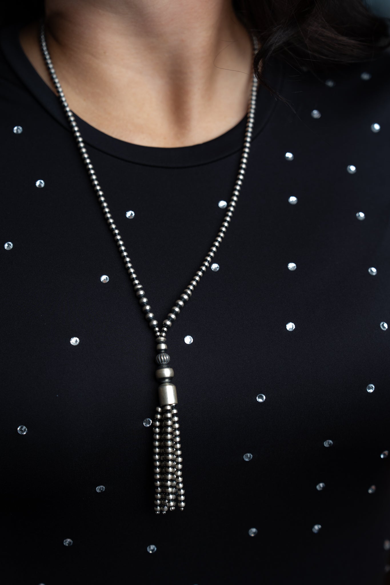 The Crystal Body Suit - Black