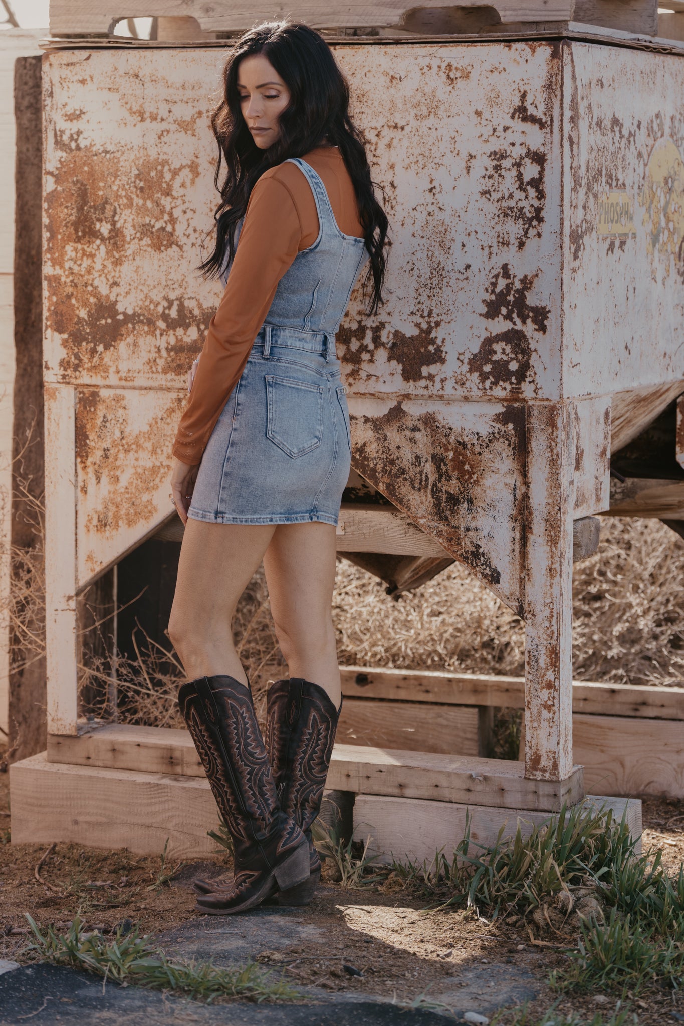Roxy Denim Dress – Triangle T Boutique