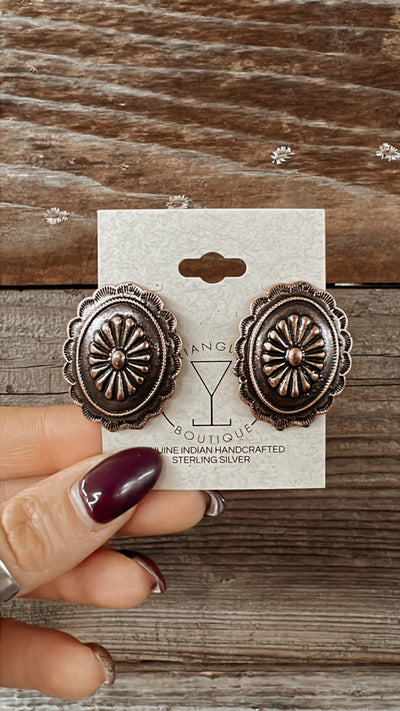 The Hamish Copper Earrings