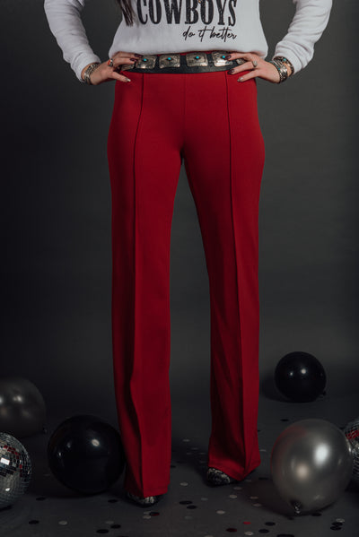 The Teton Trouser Pant - Red