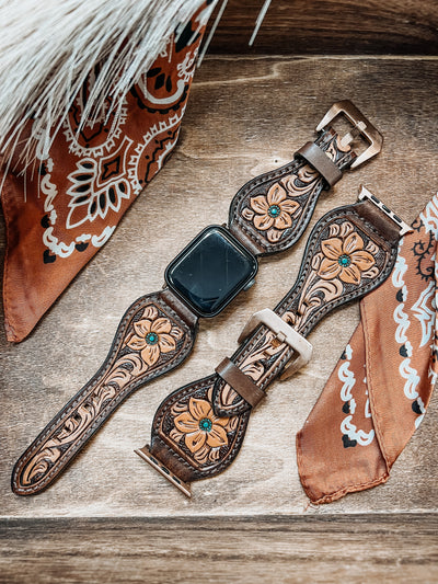 The Tucson Leather Watchband