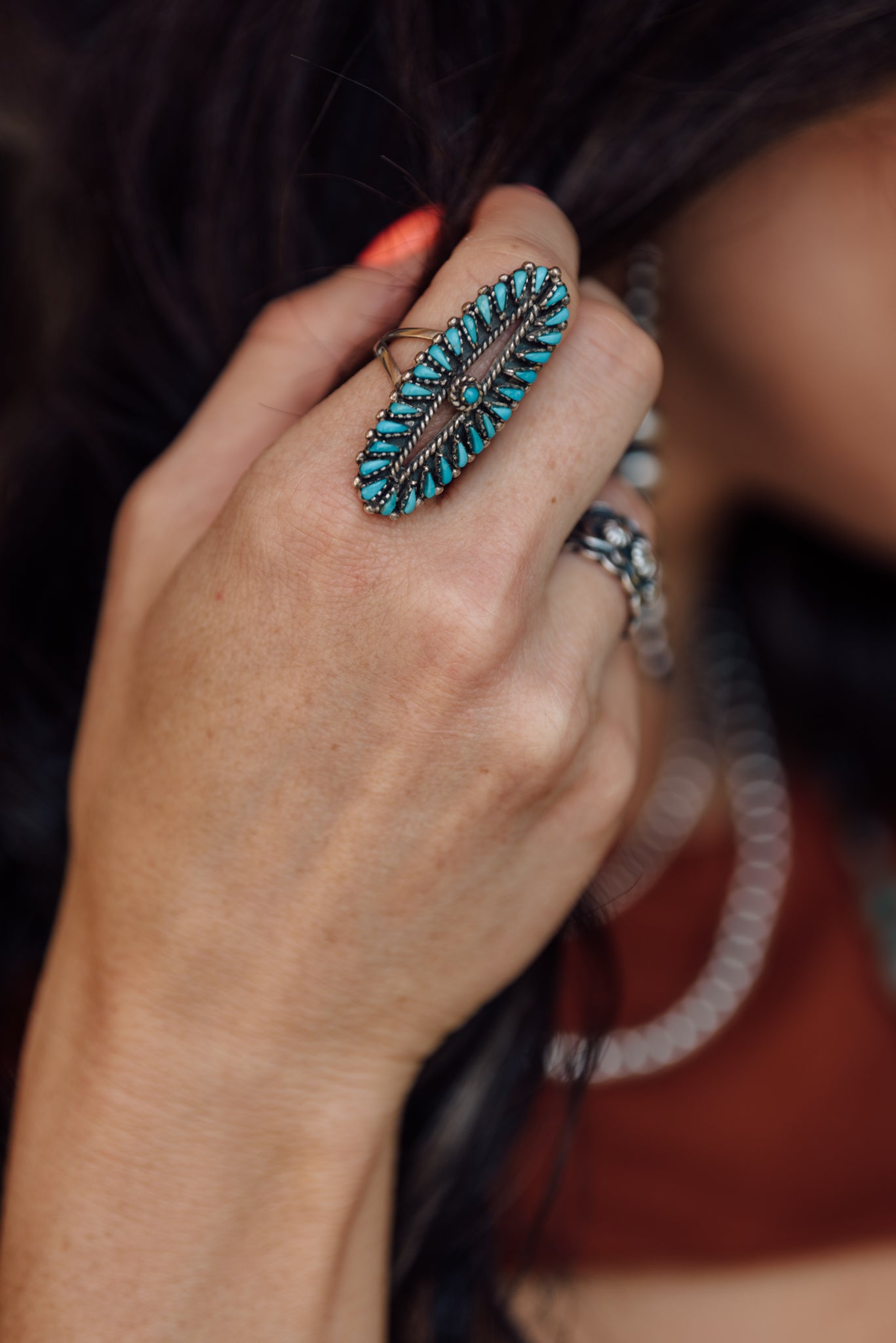 The Iris Turquoise Ring