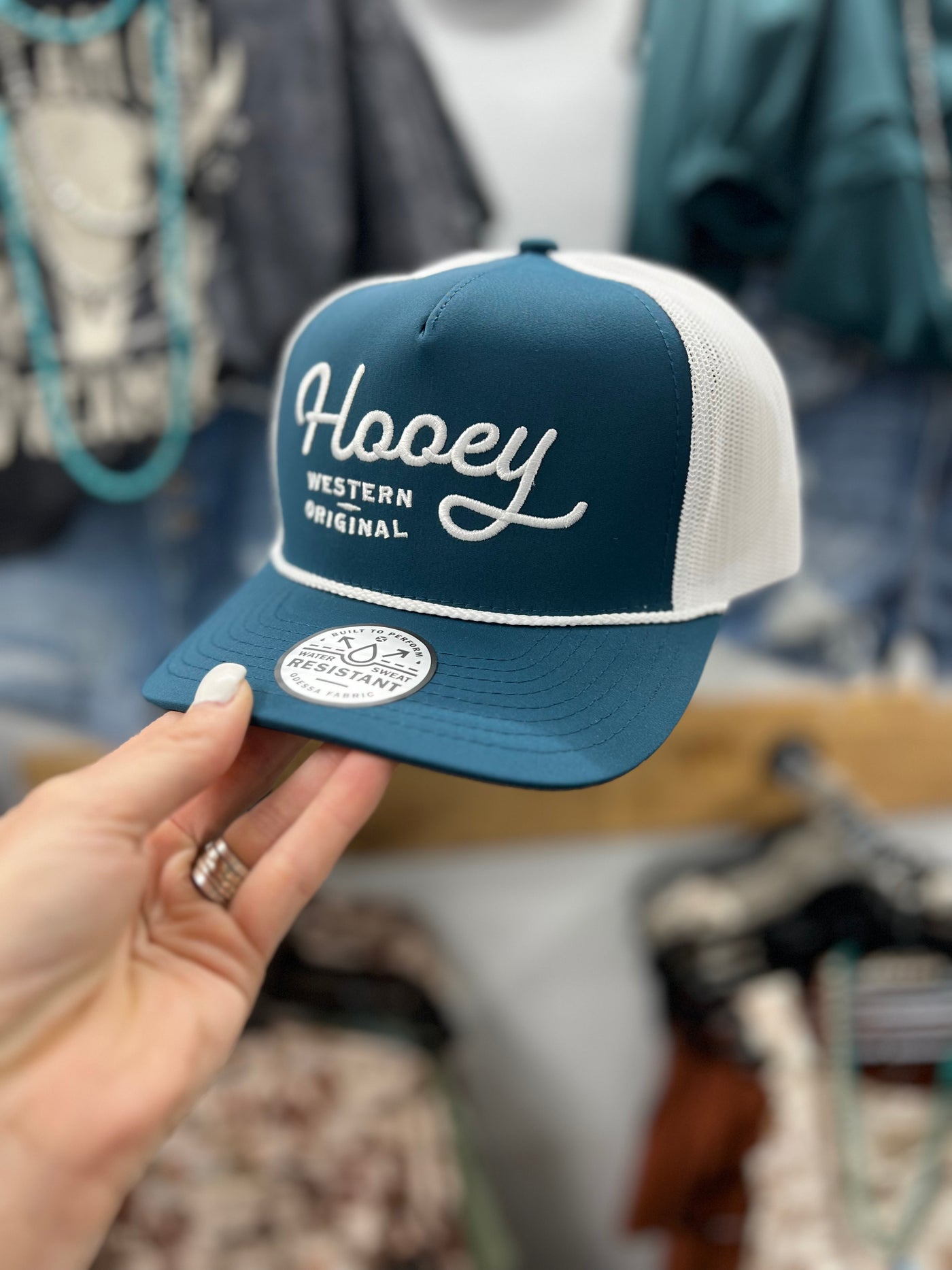 The OG Hooey Trucker Hat - Teal
