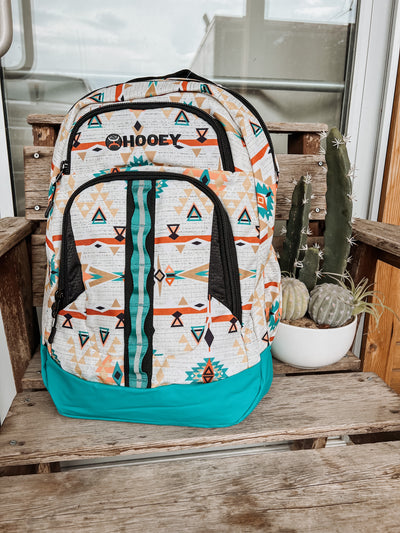Ox Backpack by Hooey - Cream Aztec