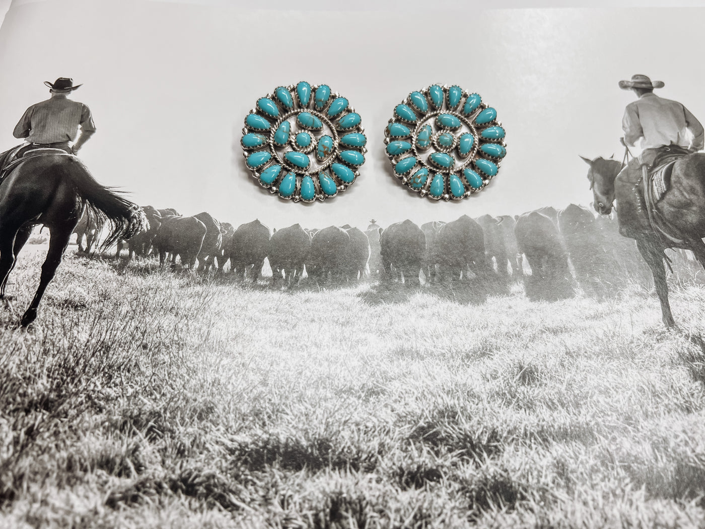 The Cheval Cluster Earrings
