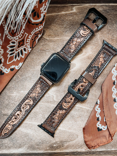 The Abilene Leather Watchband