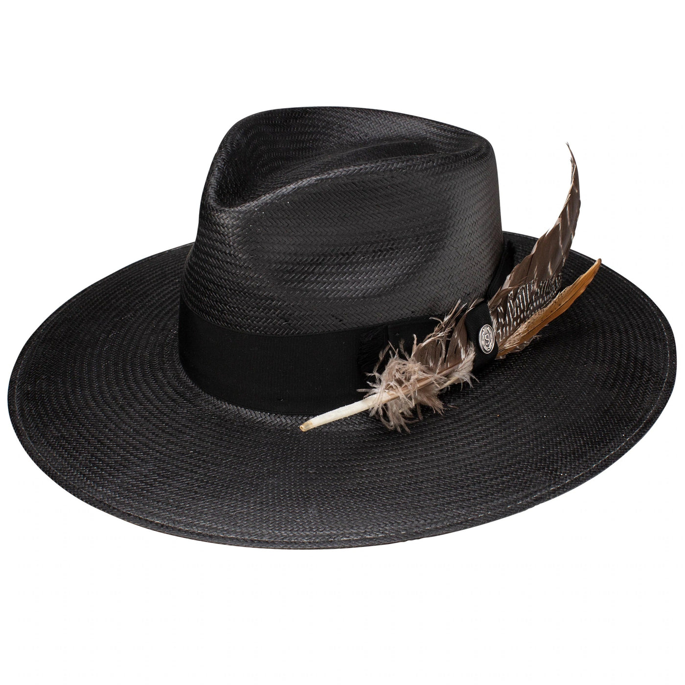 The Atacama Straw Hat by Stetson - Black
