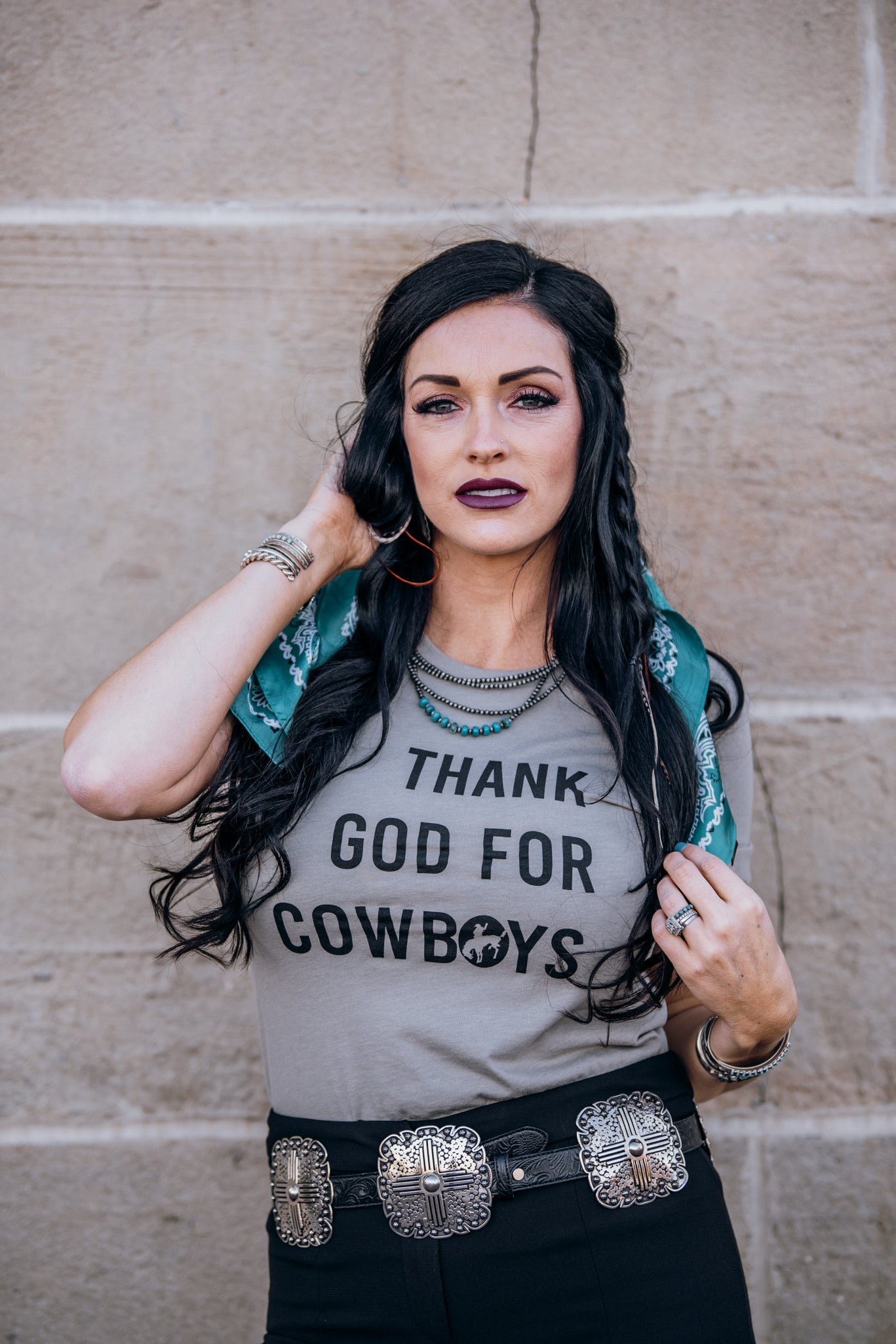 Thank God For Cowboys - Stone