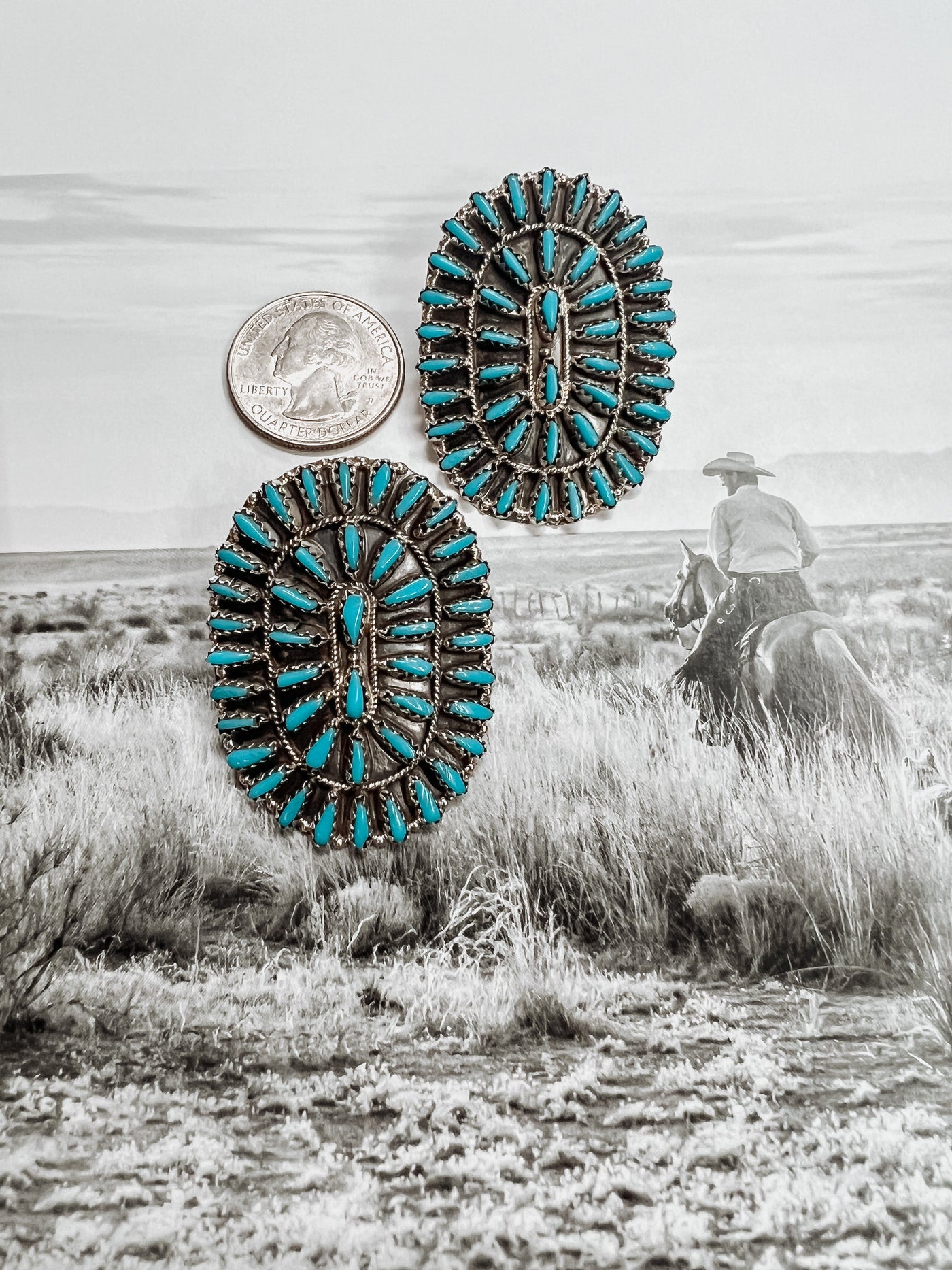 The Morocco Turquoise Earrings