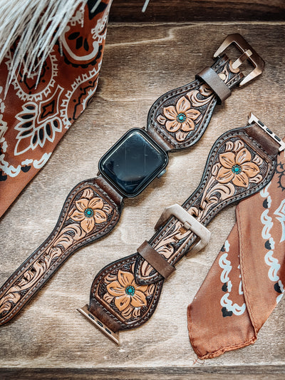 The Tucson Leather Watchband