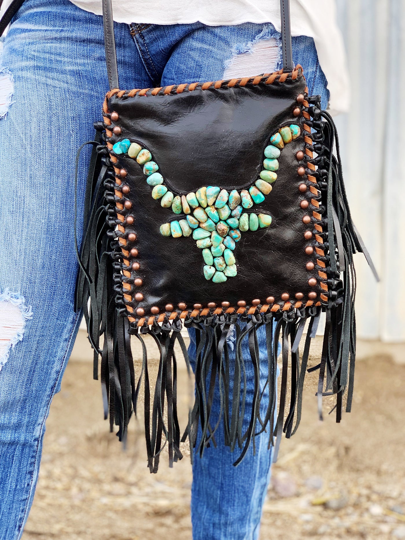 Hairon Leather Bag for Women Fringe Leather Western Boho Style Bag for  Women Bag for Girls Crossbody Purse for Gifting Bag Mother's Day Gift - Etsy