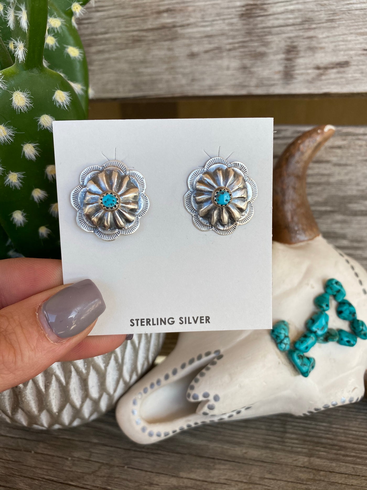 The Krin Turquoise Earrings