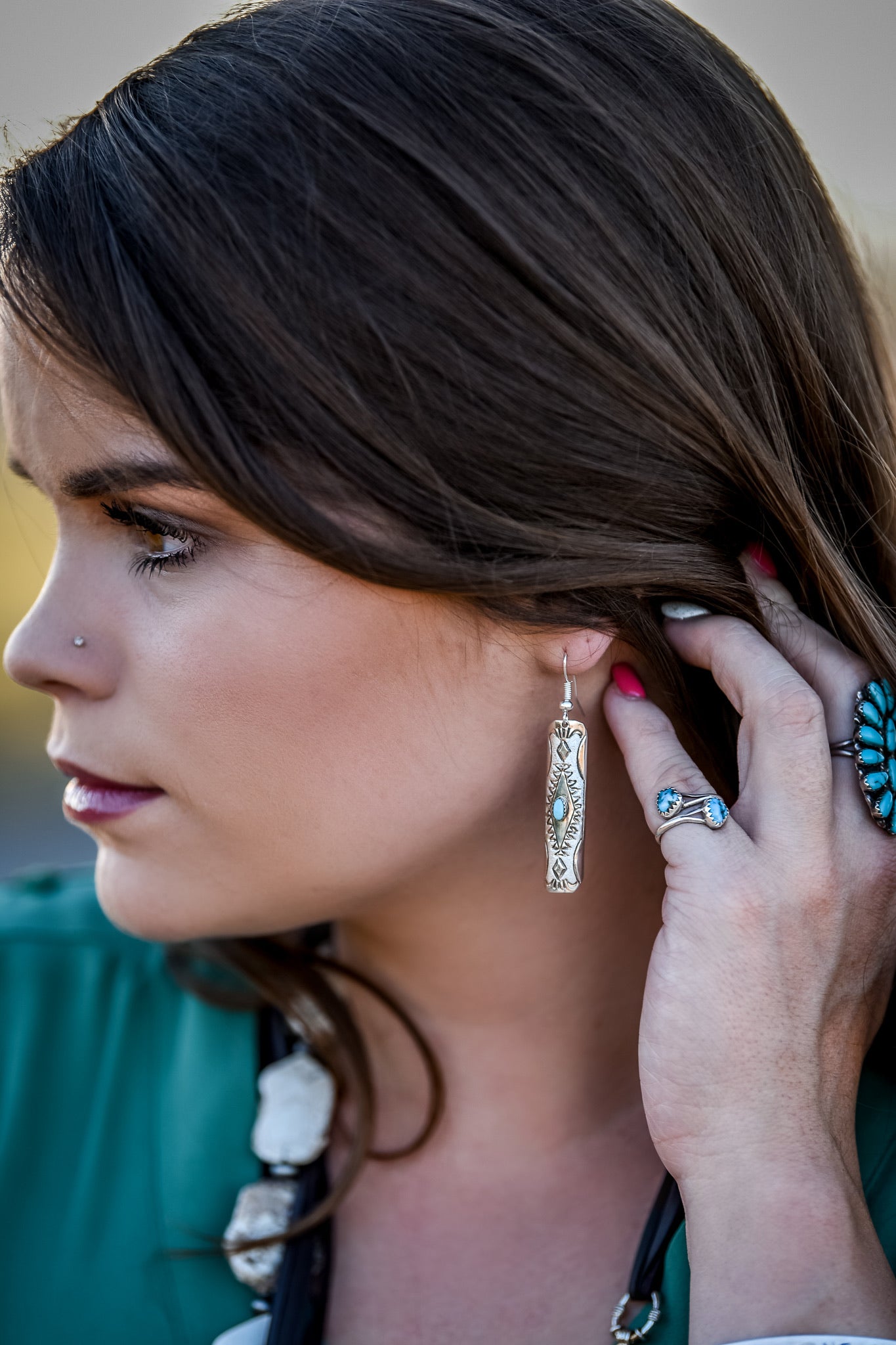 The Colorado Turquoise Earrings