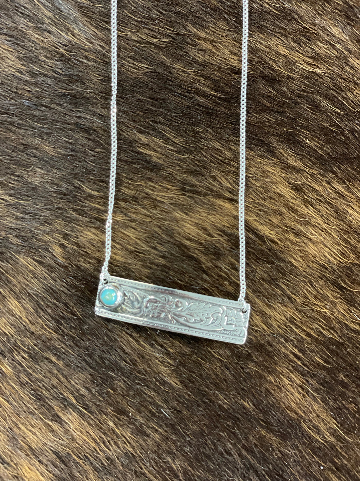 The Dodge City Silver Necklace