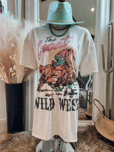 The Great Wild West T-Shirt Dress