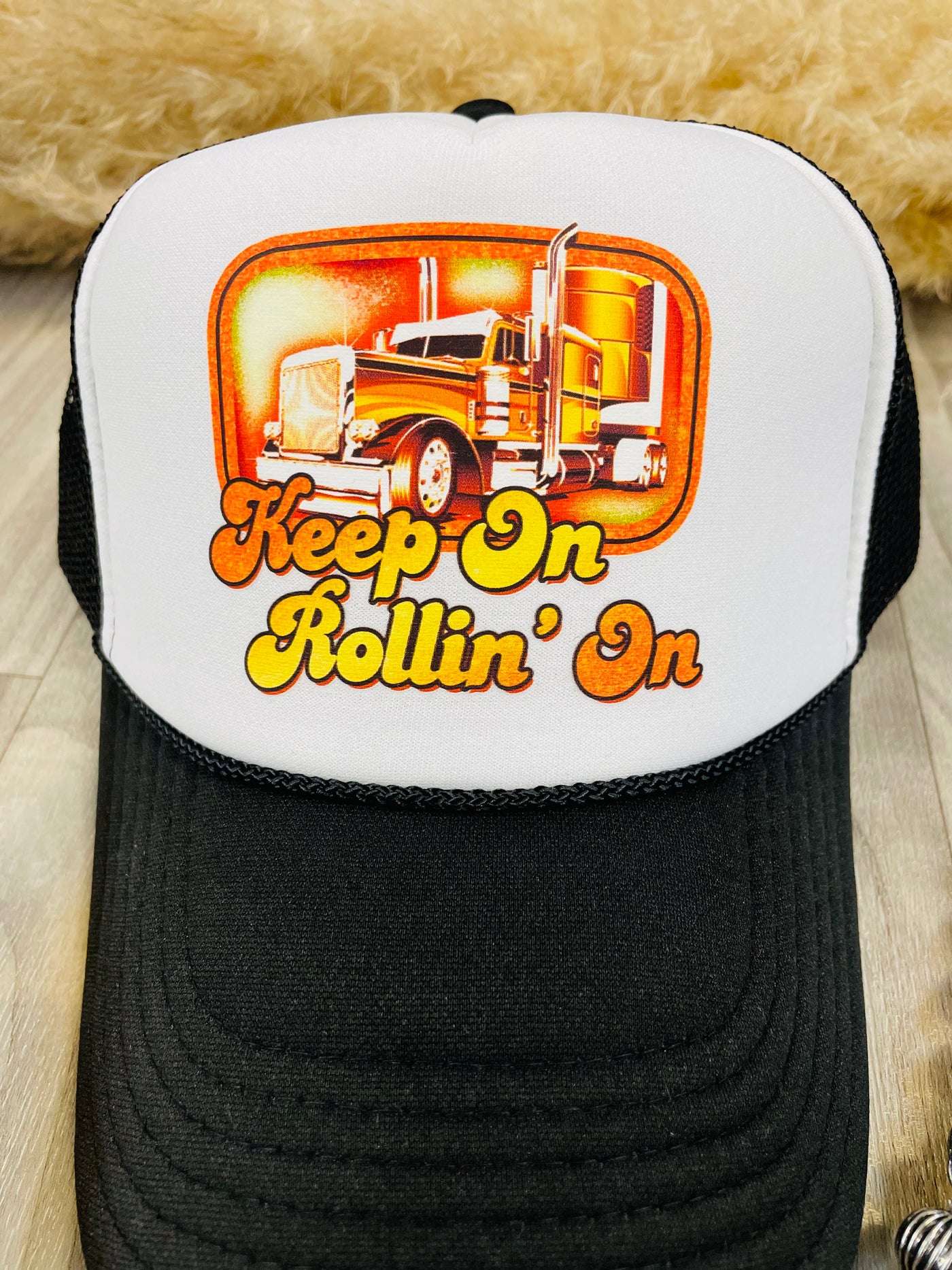 The Keep On Rollin' On Trucker Hat