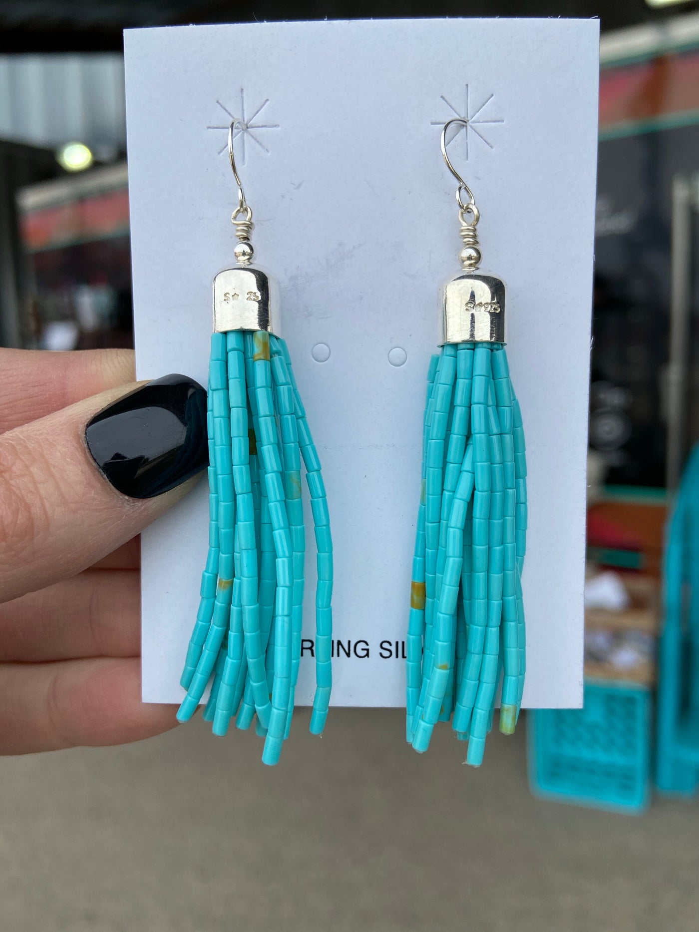 The Kenzie Beaded Earrings - Triangle T Boutique