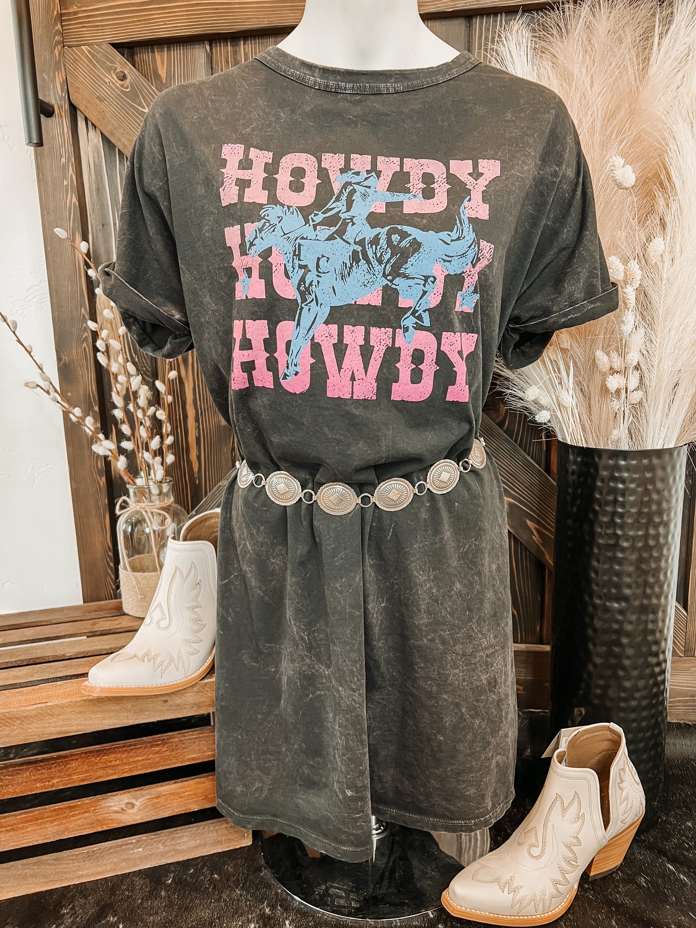 Howdy T-Shirt Dress