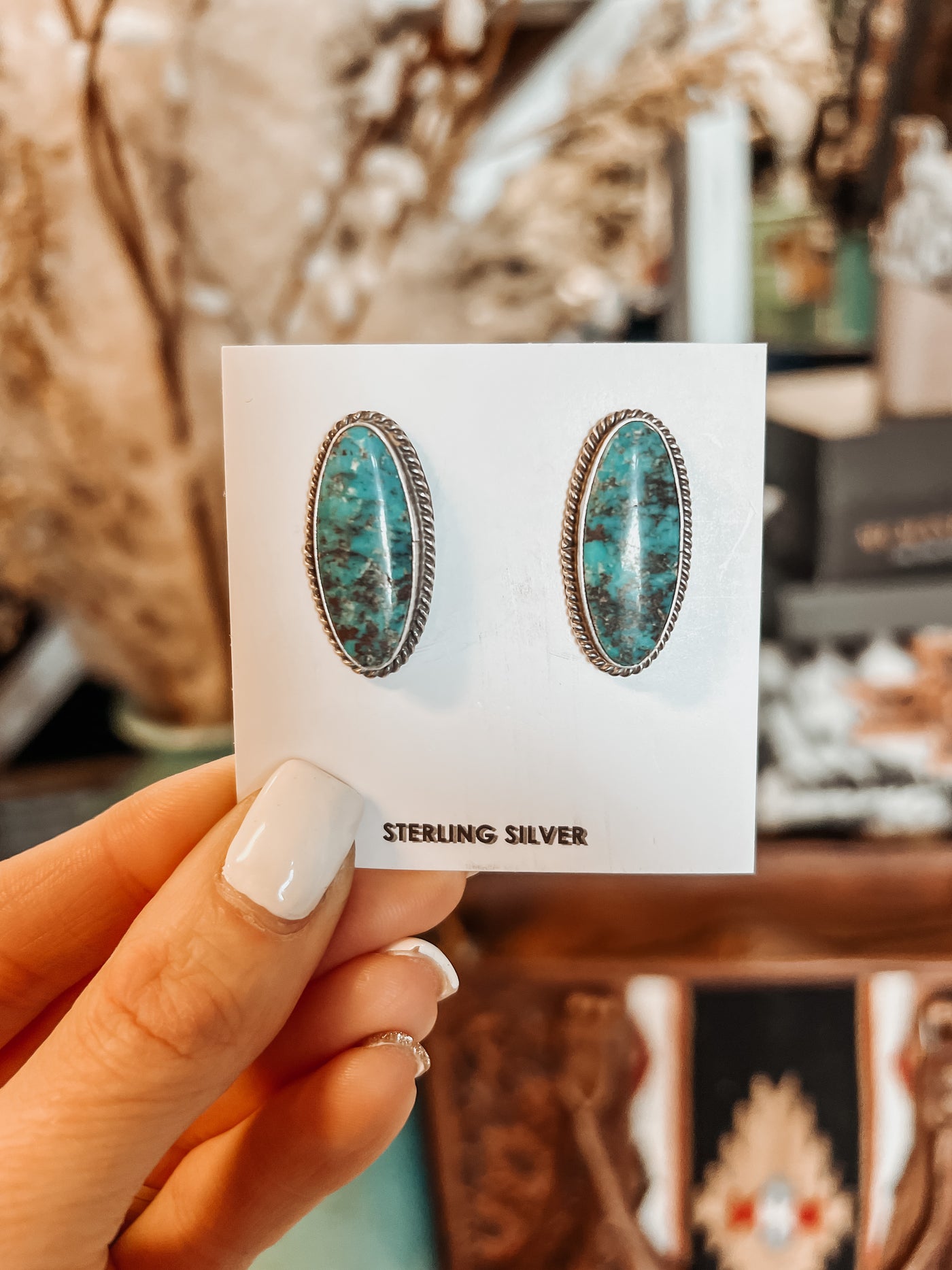 The Spencer Turquoise Earrings