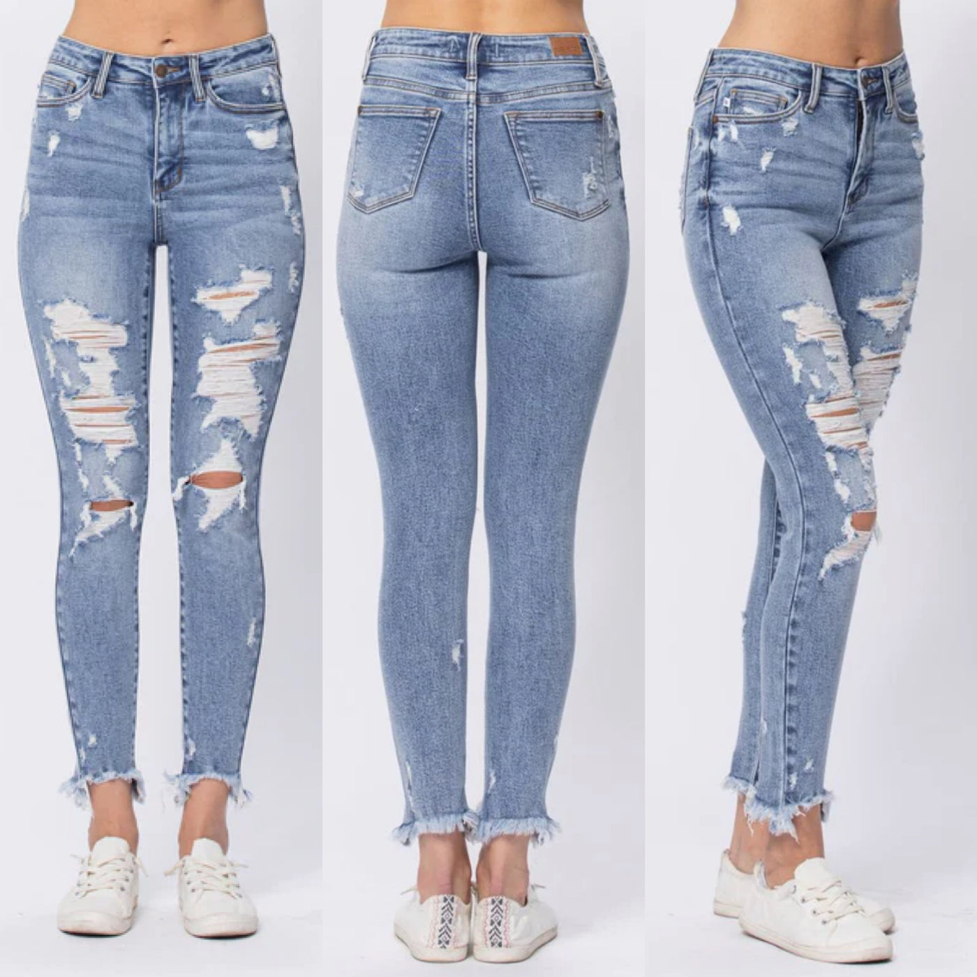 The Dory Distressed Skinny Jeans