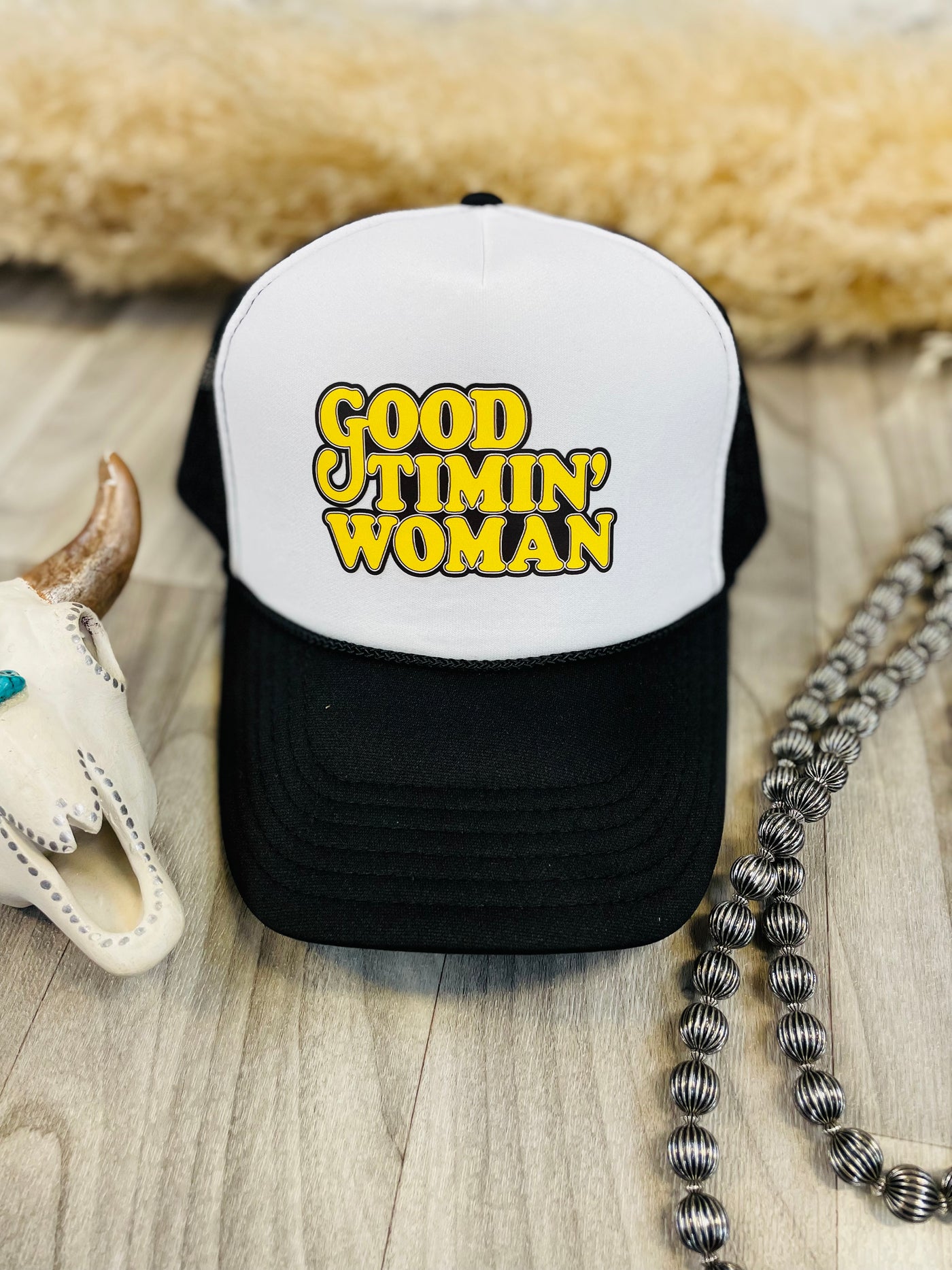 The Good Timin' Woman Trucker Hat